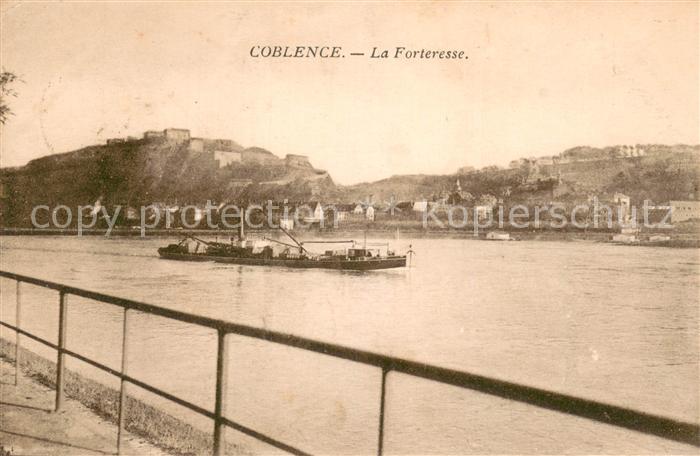 Coblence Coblenz Koblenz La Forteresse