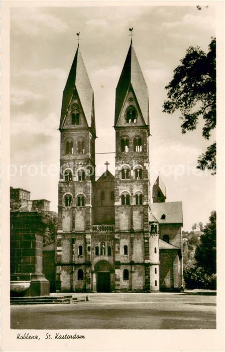 Koblenz  Rhein St Kastordom