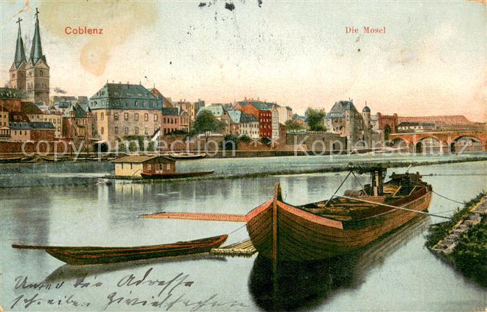 Coblenz Koblenz Moselpartie