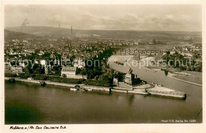 Koblenz Rhein Das Deutsche Eck