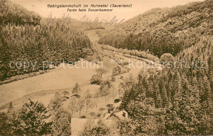 Winterberg Hochsauerland Partie beim Denzerhammer im Nuhnetal