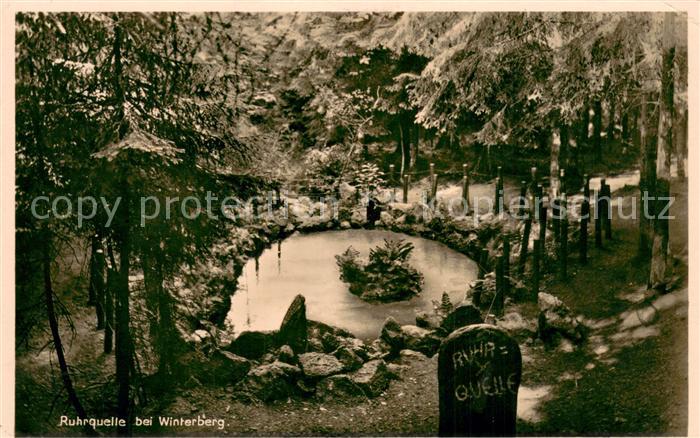 Winterberg Hochsauerland Ruhrquelle