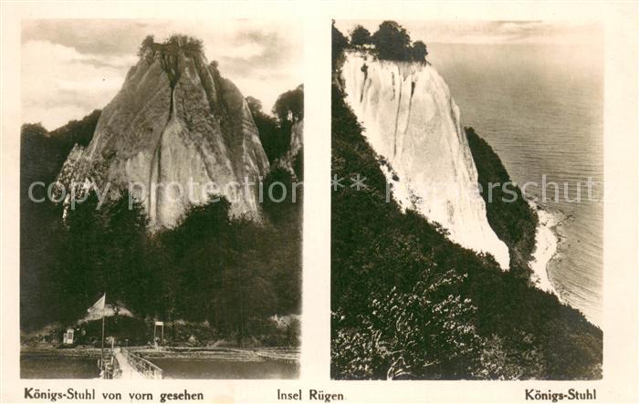 Insel Ruegen Der Koenigsstuhl