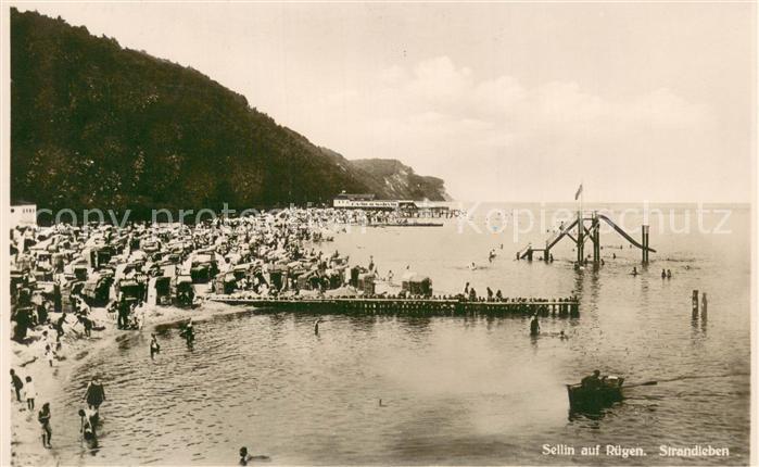 Sellin Ruegen Strandleben