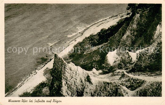 Sassnitz Ostseebad Ruegen Wissower Ufer