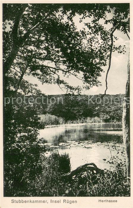 Stubbenkammer Ruegen Herthasee