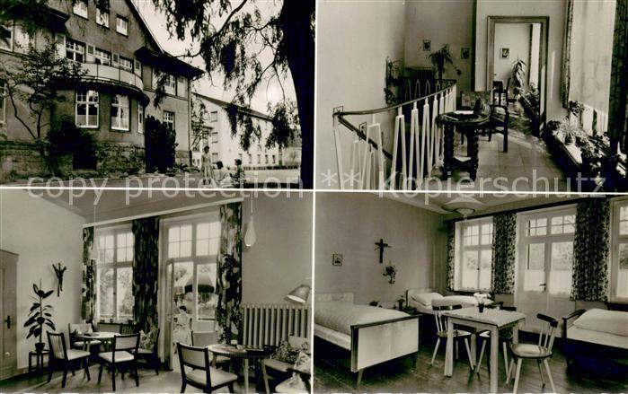 Olpe Meschede Jugend Erholungsheim Marienfried Flur Aufenthaltsraum Zimmer