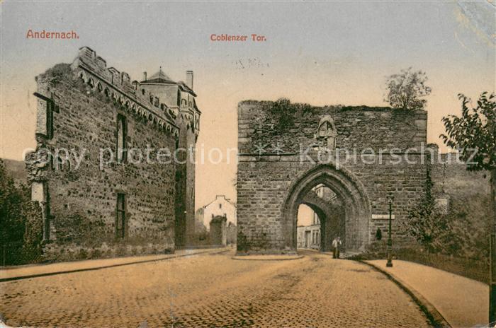 Andernach Rhein Rheinland-Pfalz Coblenzer Tor