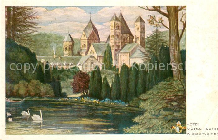 Maria Laach Kloster Abtei Maria Laach Am Klosterweiher