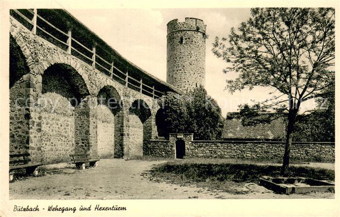 Butzbach Wehrgang und Hexenturm