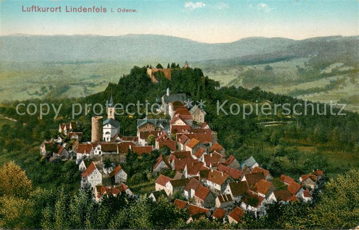 Lindenfels Odenwald Fliegeraufnahme
