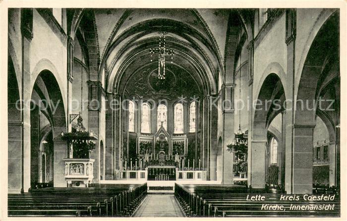 Lette Coesfeld Kirche Inneres