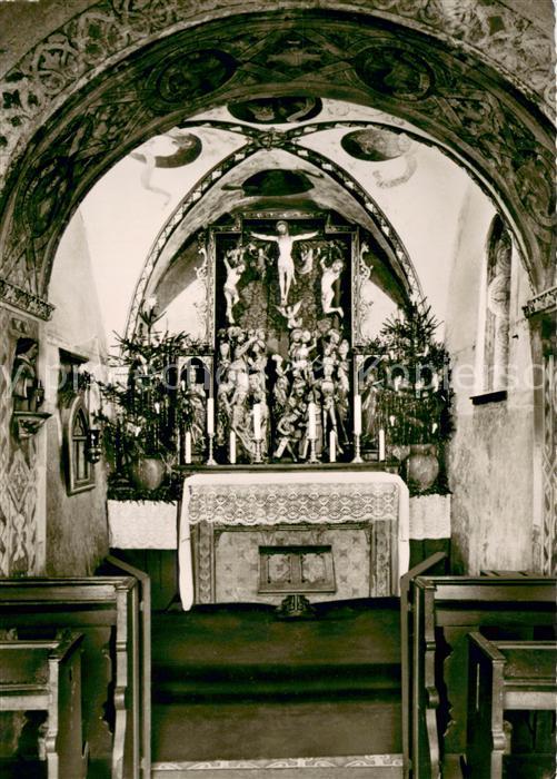 Meschede Klausenkapelle St Michael Holzgeschnitzter Altar