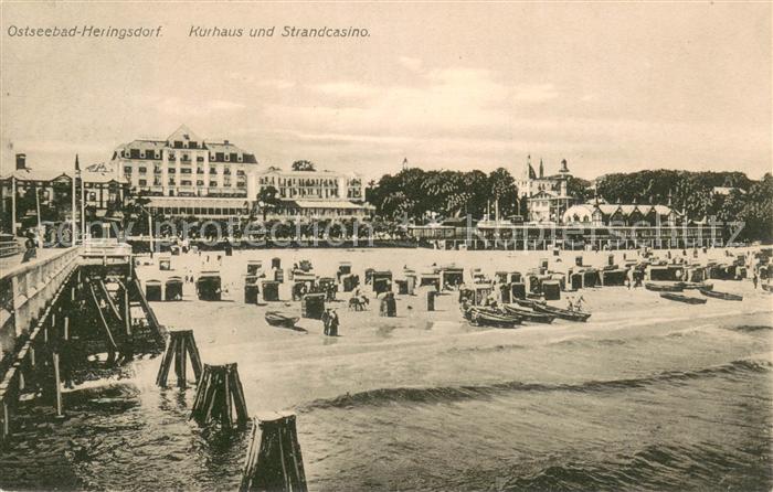Heringsdorf Ostseebad Usedom Kurhaus und Strandcasino