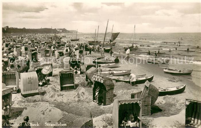 Ahlbeck Ostseebad Strandleben