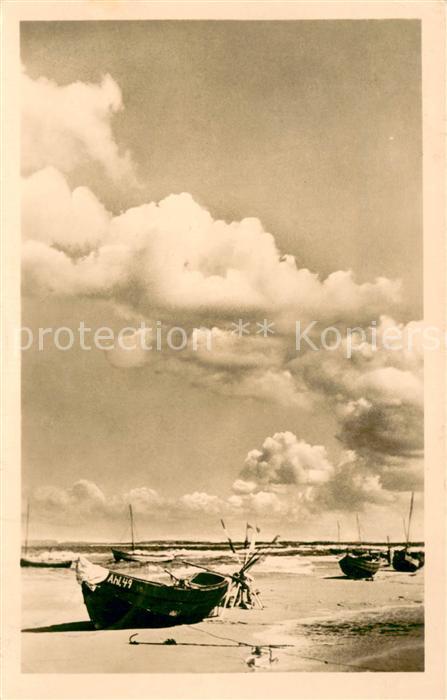 Ahlbeck Ostseebad Ostseestrand Fischerboote