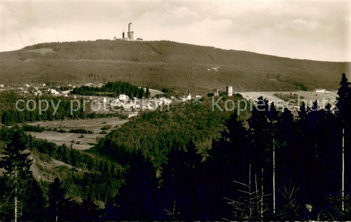 Seelenberg Blick auf Oberreifenberg und Grosser Feldberg