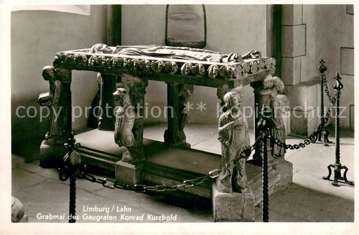 Limburg Lahn Grabmal des Gaugrafen Konrad Kurzbold