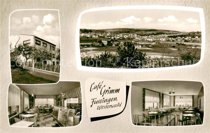 Fussingen Panorama Cafe Grimm Gastraum