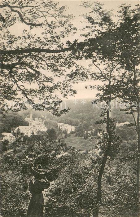 Schlangenbad Taunus Ansicht vom Weg zur alten Eiche