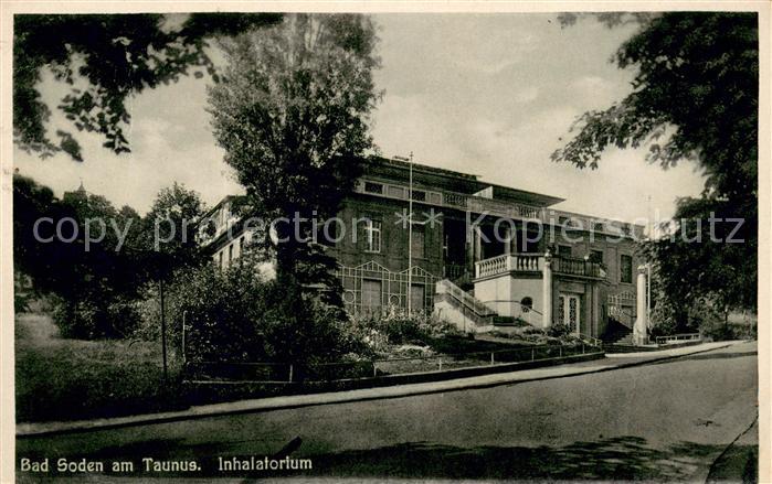 Bad Soden Taunus Inhalatorium