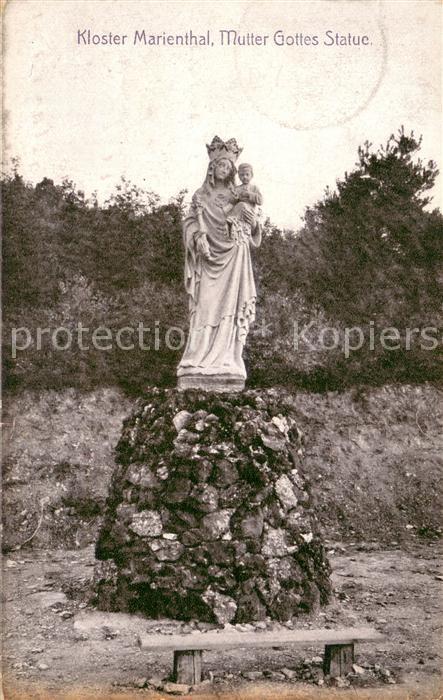 Marienthal Geisenheim Mutter Gottes Statue Kloster Wallfahrtsort