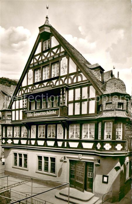 Assmannshausen Alte Bauernschaenke Fachwerkhaus Altstadt