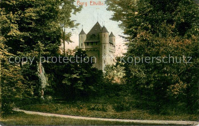 Eltville Rhein Burg Feldpost