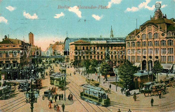 BERLIN  CITY Alexanderplatz Strassenbahn
