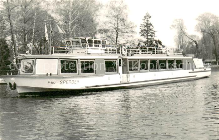 Wannsee Fahrgastschiff Sperber