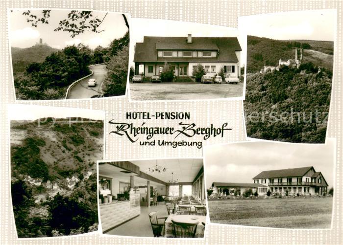 Ransel Hotel Pension Rheingauer Berghof und Umgebung