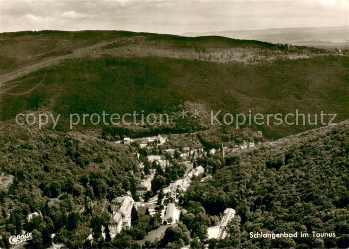 Schlangenbad Taunus Fliegeraufnahme