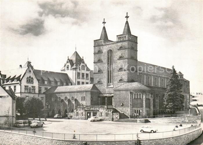 Limburg Lahn Marienkirche und Missionshaus der Pallottiner