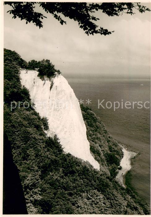 Stubbenkammer Ruegen Kreidefelsen Steilkueste