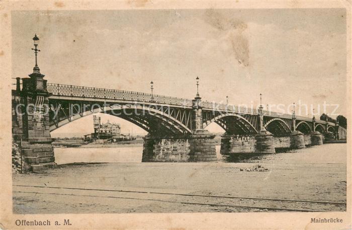 Offenbach Main Mainbruecke
