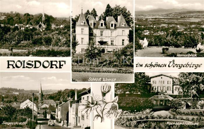 Roisdorf Panorama Heimatblick Schloss Wrede Siegesstrasse Sanatorium