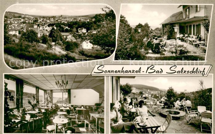 Bad Salzschlirf Cafe Sonnenkanzel Terrasse Panorama