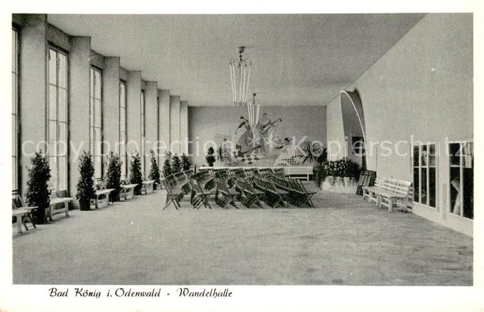 Bad Koenig Odenwald Wandelhalle Halle