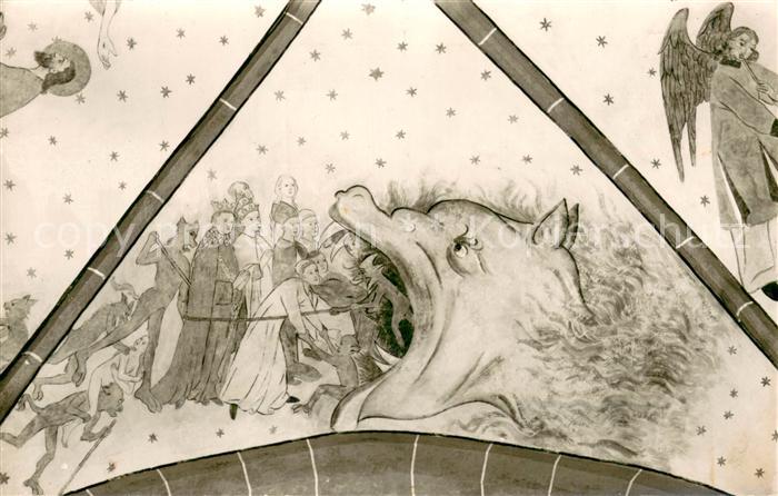 Lieberhausen Bunte Kerk Verdammungsszene aus dem Gesamtbild Juengstes Gericht