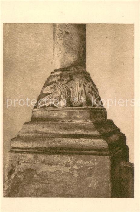 Bonn Rhein Muensterkirche Kapitael vom Kreuzgang Handpressen Kupferdruck