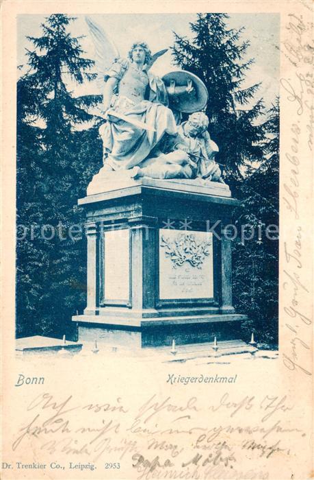 Bonn Rhein Kriegerdenkmal