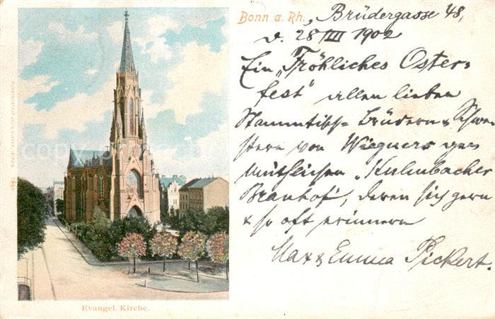 Bonn Rhein Evangelische Kirche