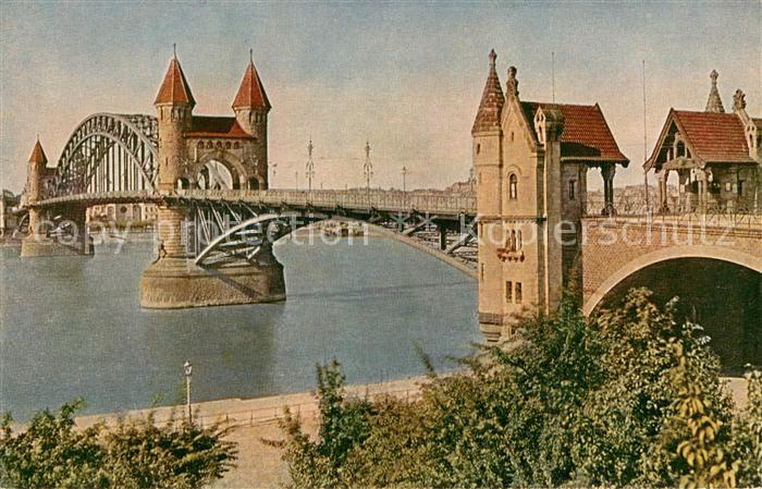 Bonn Rhein Rheinbruecke