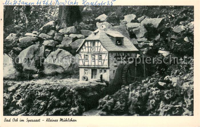 Bad Orb Kleines Muehlchen Wasserrad