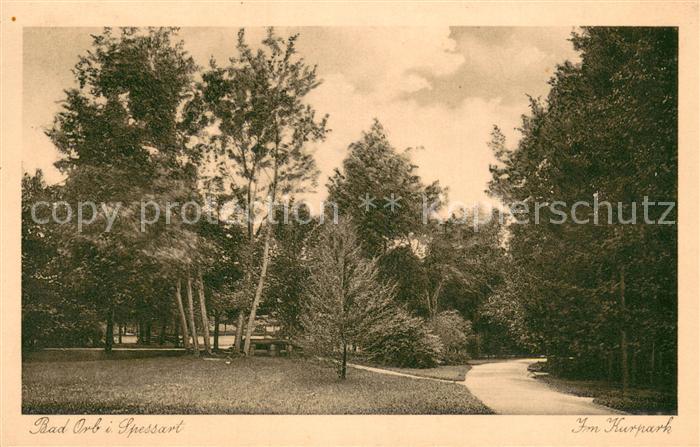 Bad Orb Kurpark Heilbad im Spessart
