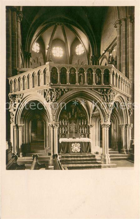 Gelnhausen Marienkirche Lettner um 1240