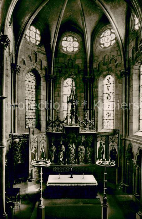 Gelnhausen Marienkirche Blick auf den Hauptaltar