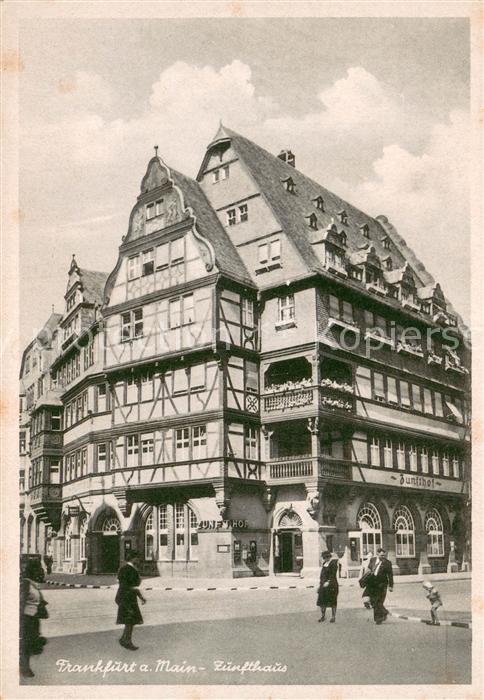 Frankfurt Main Gaststaette Zunfthaus Altstadt