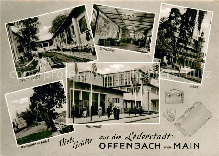 Offenbach Main Lederstadt Messehalle Kaffee Schloss