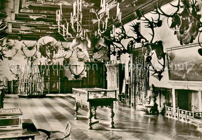 Erbach Odenwald Hirschgalerie im Schloss